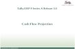 Cash flow projection | Excel to Tally | Tally Corporate Services | Tally sales