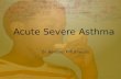 Severe acute asthma in children
