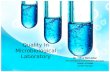 Quality in microbiological lab