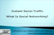 How Social Networking Can Generate Instant Social Traffic