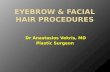 Eyebrow & facial hair procedures