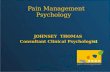 Pain management psychology