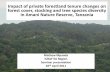 Impact of private forestland tenure changes  in forest cover, stocking and tree species diversity in Amani Nature Reserve, Tanzania
