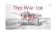 The war for talent   the percon model
