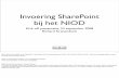 Kick-off presentatie implementatie SharePoint voor het NIOD