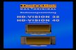 TechniSat HD-Vision 32/40 Bedienungsanleitung