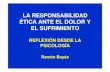 Responsabilidad Etica Dolor y Sufrimiento Bayes