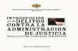 Introduccion a los delitos contra la administración de justicia - dalbora