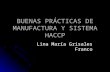 BUENAS PRÁCTICAS DE MANUFACTURA Y SISTEMA HACCP