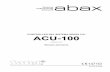 SATEL acu100 it Manuale