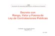 ANALISIS ARTICULADO - LEY DE CONTRATACIONES PUBLICAS (D.5929)