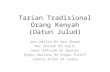 Tarian Tradisional Orang Kenyah
