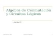 Algebra de conmutación y circuitos lógicos