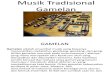 Musik Tradisional Gamelan