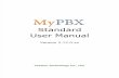 MyPBX Standard User Manual En