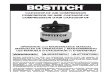 Bostitch CAP2000 Compressor - Owners Manual