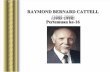 16.Raymond Bernard Cattell