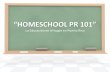 Homeschool PR 101