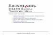 Lexmark X1100 Series User's Guide