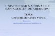 Geologia de Cerro Verde.