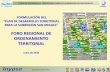 Plan Ordenamiento Territorial San Miguel- Foro Ordenamiento Territorial Centroamerica y Republica Dominicana