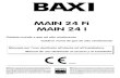 Manual Baxi Main24fi