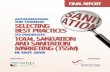 Accelerating The Change: Selecting Best Practices to Promote Total Sanitation and Sanitation Marketing in East Java