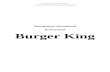 Burger King - Proiect Management International