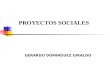 FORMULACION DE PROYECTOS SOCIALES