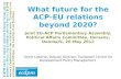 What future for the acp eu relations beyond 2020?