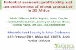 Potential economic profitability and competitiveness of wheat production in SS Africa