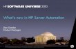 What’s new in HP Server Automation