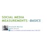 Social Media Measurements - Basics