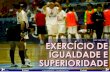 Exercício de igualdade e superioridade em Futsal