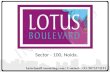 Lotus Boulevard | Sector 100 | Noida | Luxury Apartments