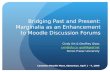 Marginalia enhancing the Moodle discussion forum