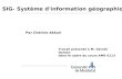 Système d'information géographique/  Geographical Information Systems- Chérine Akkari