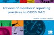 Review of members' reporting practices to OECD DAC