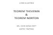 TEOREM THEVENIN & TEOREM NORTON