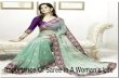 Importance of Saree In A Woman’s Life