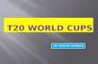 T20 world cups