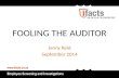 Fooling the auditor - Understand the People Risk