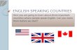 English speaking countries.1