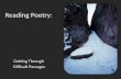 Reading Poetry: Getting Through Difficult Passages