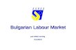 Bulgarian Labour Market