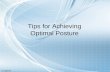 Tips for Achieving Optimal Posture