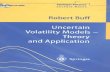 Uncertain volatility models   theory and application