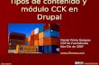 Drupal: Introducción al módulo CCK