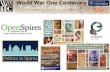 World War One: Continuations and Beginnings