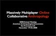 Massively Multiplayer Online Collaborative Anthropology